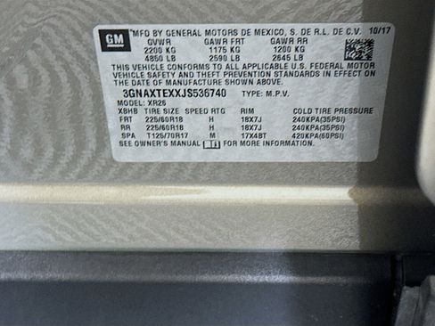 Used 2018 Chevrolet Equinox LT image 12