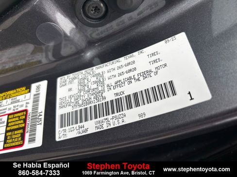 Used 2024 Toyota Tundra 1794 Edition w/ TRD Off-Road Package image 30