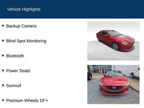Used 2015 MAZDA MAZDA6 Touring image 2