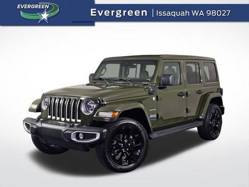 Used 2021 Jeep Wrangler Unlimited Sahara w/ Safety Group image 1