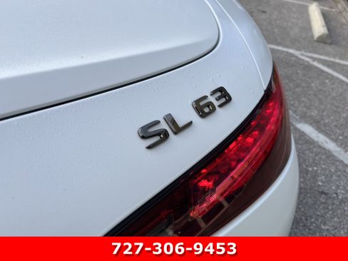 Certified 2022 Mercedes-Benz SL 63 AMG 4MATIC w/ AMG Aerodynamic Package image 8