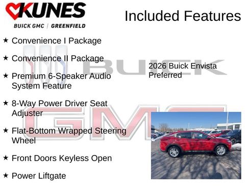 New 2026 Buick Envista Sport Touring w/ Convenience I Package FWD image 3