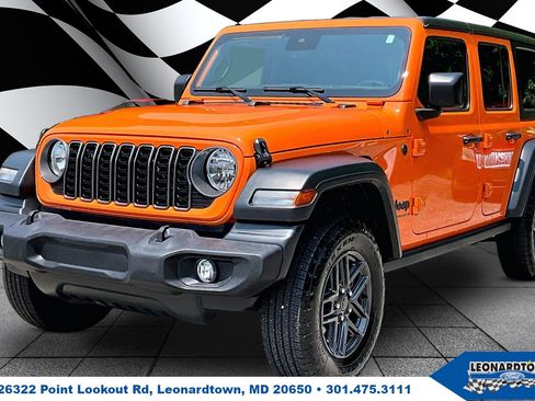 Used 2025 Jeep Wrangler Unlimited Sport AWD/4WD image 1