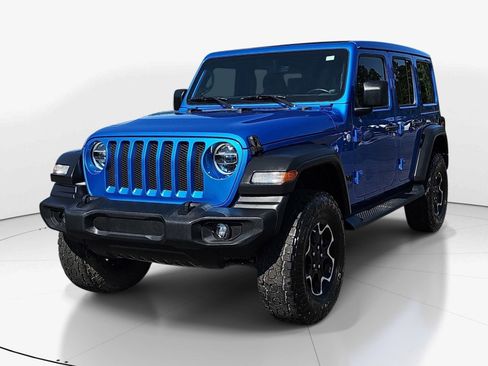 Used 2021 Jeep Wrangler Unlimited Sport w/ Sun And Sound Package AWD/4WD image 8