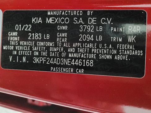 Used 2022 Kia Forte LXS FWD image 33
