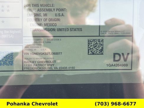 New 2026 Chevrolet Traverse LT w/ Midnight/Sport Edition AWD/4WD image 33