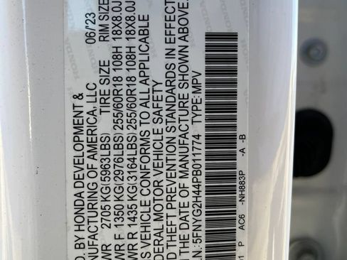 Used 2023 Honda Pilot EX-L image 8
