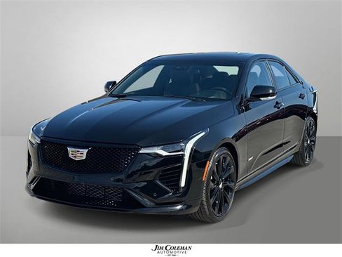 Certified 2023 Cadillac CT4 V w/ LPO, ONYX Package image 1