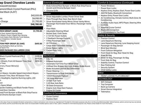 Used 2023 Jeep Grand Cherokee Laredo w/ Luxury Tech Group I image 5