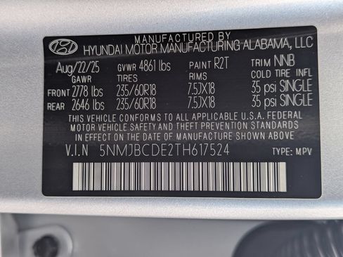 Used 2026 Hyundai Tucson SEL AWD/4WD image 37
