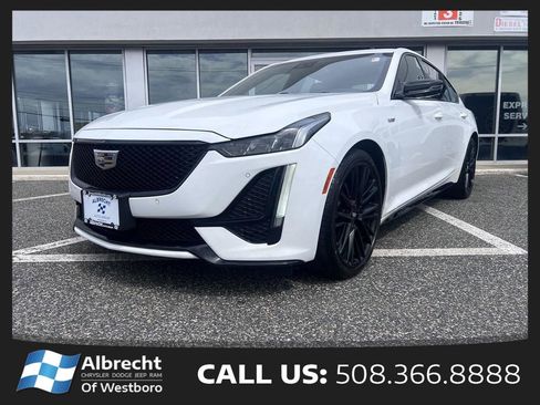 Used 2022 Cadillac CT5 V w/ LPO, ONYX Package AWD/4WD image 1
