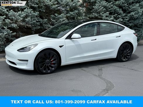 Used 2023 Tesla Model 3 Performance AWD/4WD image 1