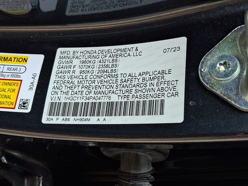 Used 2023 Honda Accord EX image 26