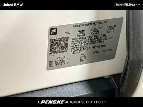 Used 2023 Chevrolet Tahoe High Country AWD/4WD image 23