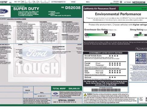 Certified 2022 Ford F250 Limited w/ FX4 Off-Road Package image 5