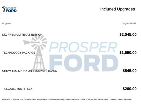 Used 2026 Chevrolet Silverado 1500 LTZ w/ LTZ Premium Texas Edition RWD image 3