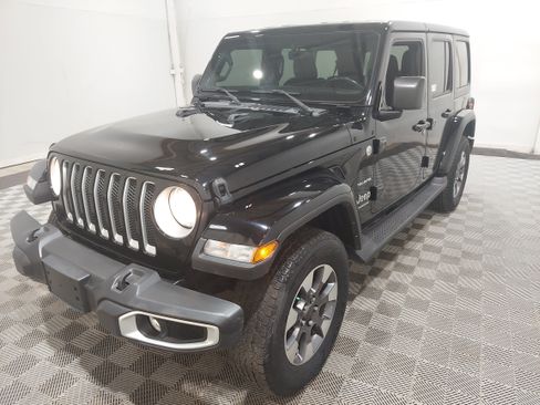 Used 2023 Jeep Wrangler Unlimited Sahara w/ Cold Weather Group AWD/4WD image 1