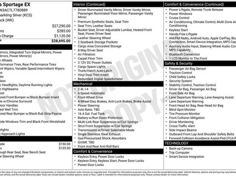 Used 2020 Kia Sportage EX image 26