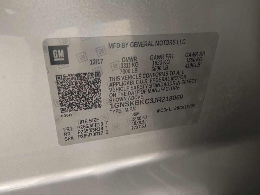 Used 2018 Chevrolet Tahoe LT AWD/4WD image 33