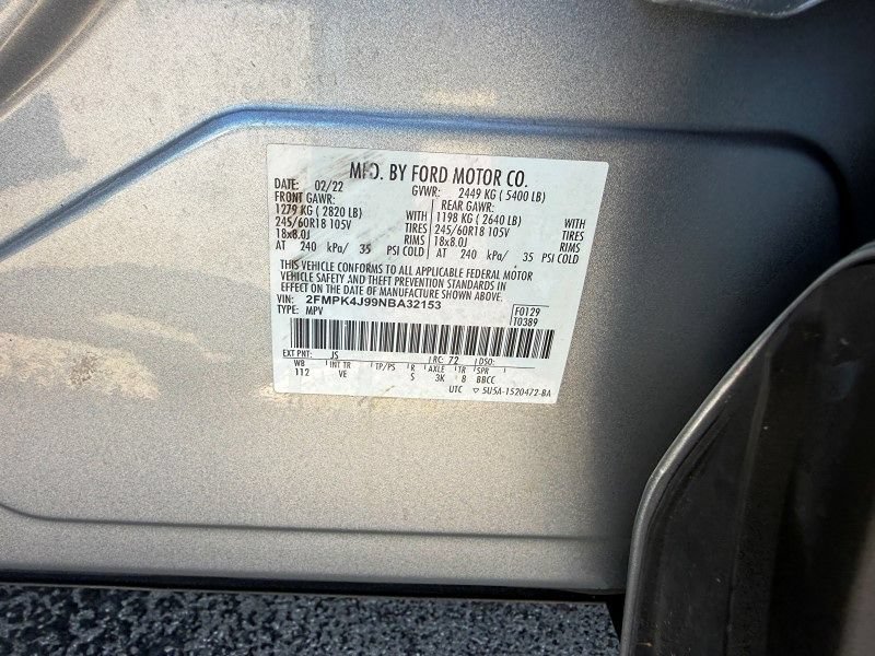 Used 2022 Ford Edge SEL AWD/4WD image 37