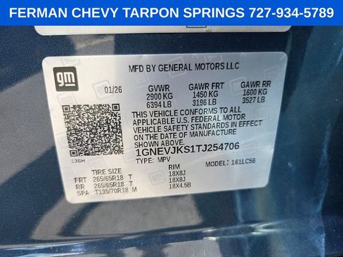 New 2026 Chevrolet Traverse Z71 AWD/4WD image 24