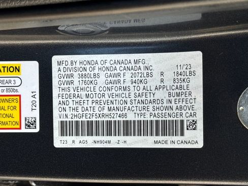 Used 2024 Honda Civic Sport image 27