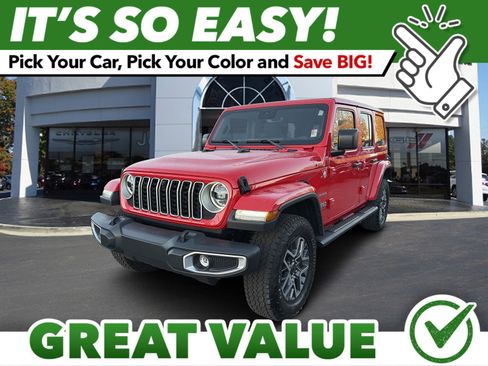 Used 2024 Jeep Wrangler Sahara w/ Technology Group image 1