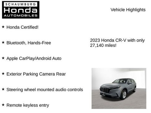 Certified 2023 Honda CR-V LX image 7