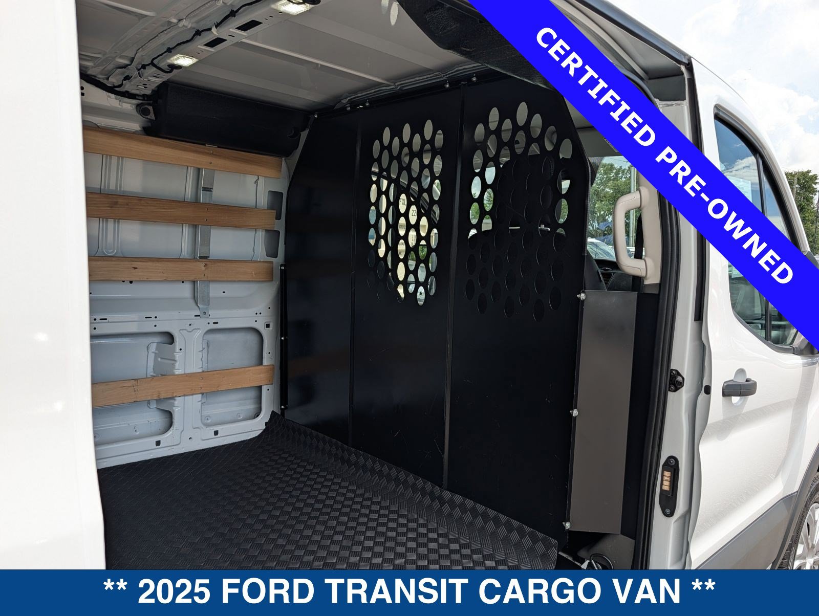 Certified 2025 Ford Transit 250 Low Roof w/ Exterior Upgrade Package RWD image 18