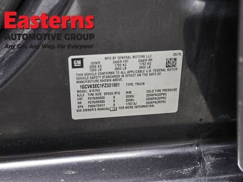 Used 2015 Chevrolet Silverado 1500 LTZ w/ LTZ Plus Package image 40