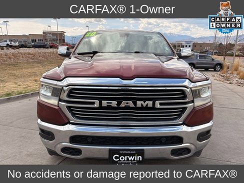 Used 2020 RAM 1500 Laramie AWD/4WD image 2
