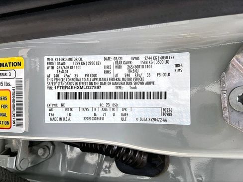 Used 2021 Ford Ranger XLT w/ Equipment Group 301A Mid RWD image 16