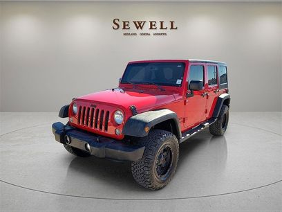 Used 2016 Jeep Wrangler Unlimited Sport w/ Quick Order Package 24S