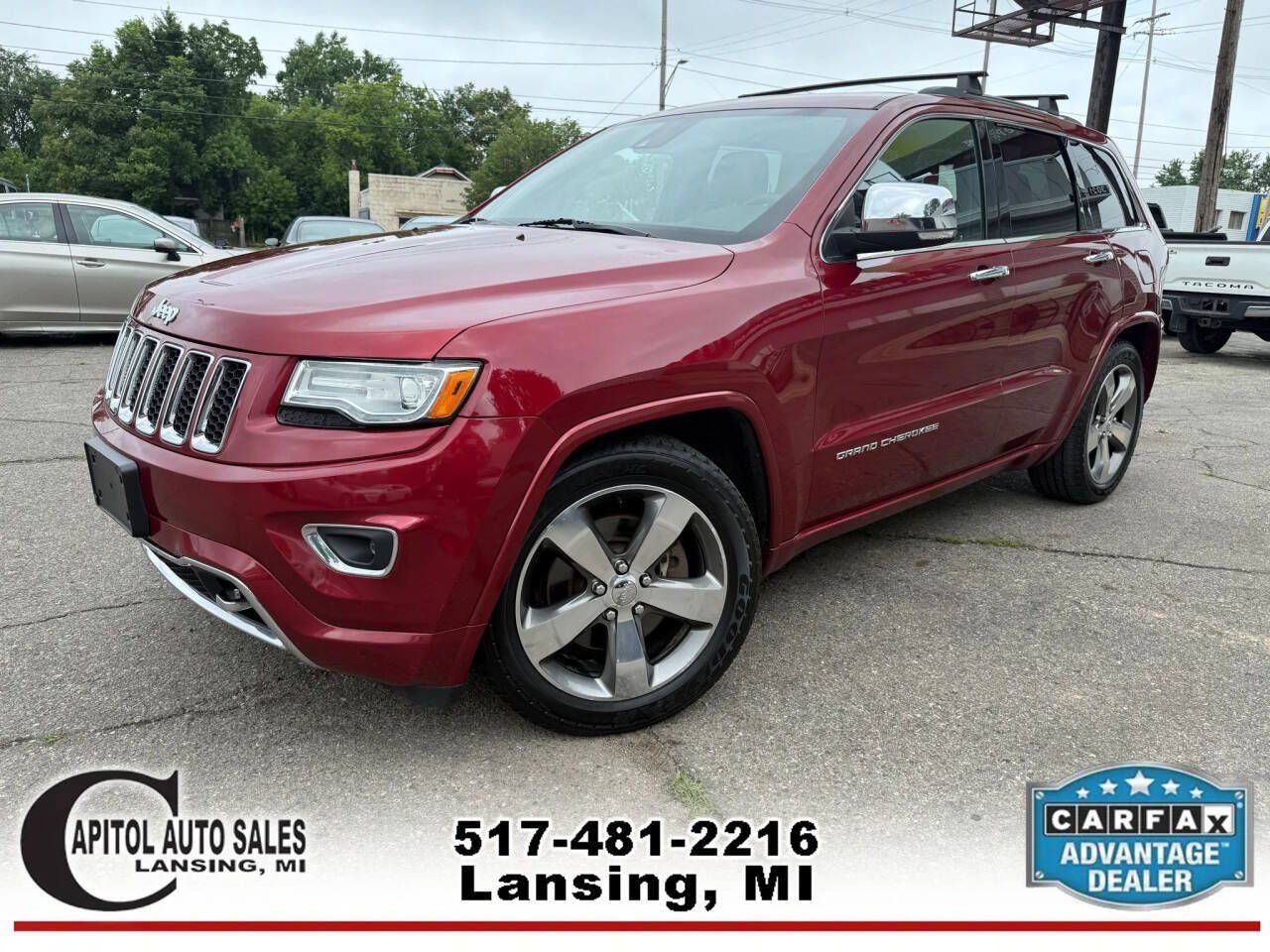 Used 2015 Jeep Grand Cherokee Overland w/ Advanced Technology Group AWD/4WD image 4