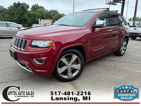 Used 2015 Jeep Grand Cherokee Overland w/ Advanced Technology Group AWD/4WD image 4