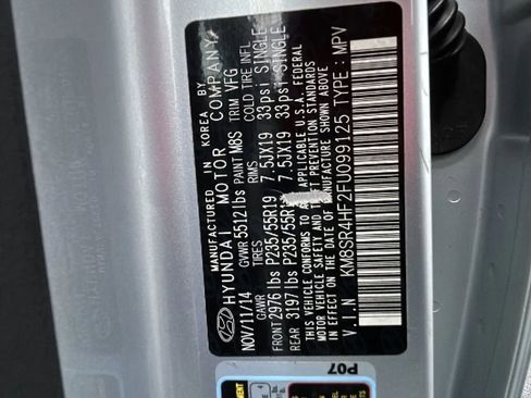 Used 2015 Hyundai Santa Fe Limited w/ Option Group 04 FWD image 25