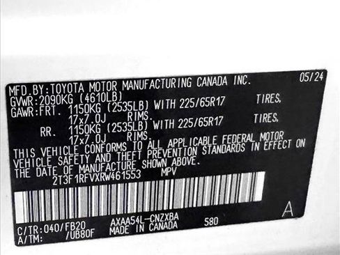 Used 2024 Toyota RAV4 LE AWD/4WD image 22