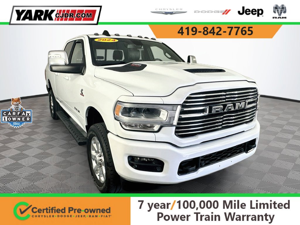 Certified 2024 RAM 2500 Laramie w/ Sport Appearance Package AWD/4WD 360° Tour