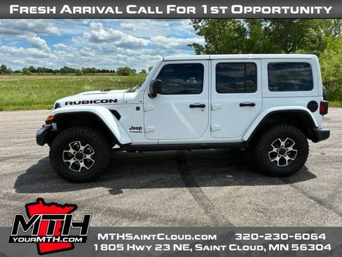 Used 2023 Jeep Wrangler Unlimited Rubicon w/ LED Lighting Group AWD/4WD image 5