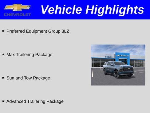 New 2026 Chevrolet Suburban High Country w/ Sun And Tow Package AWD/4WD image 2