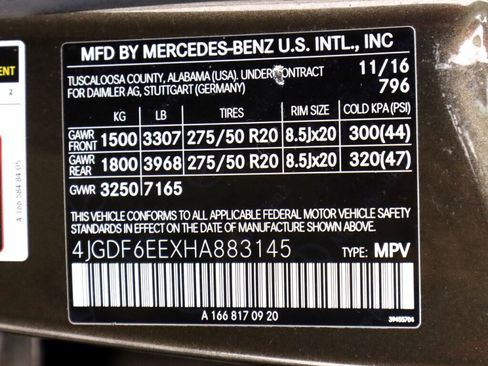 Used 2017 Mercedes-Benz GLS 450 4MATIC w/ Premium Package image 48