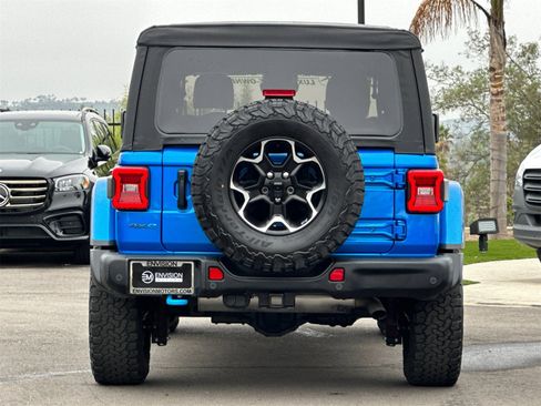 Used 2021 Jeep Wrangler Unlimited Rubicon 4xe w/ Steel Bumper Group image 4