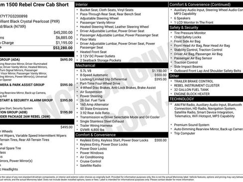 Used 2016 RAM 1500 Rebel w/ Luxury Group AWD/4WD image 38