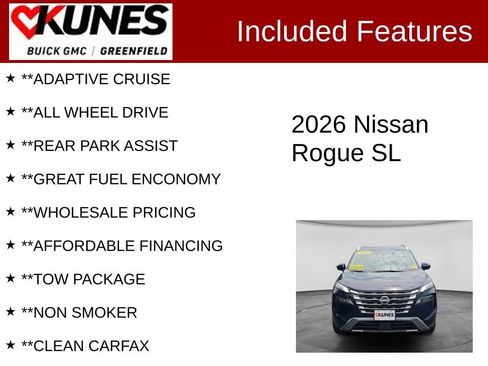 Used 2026 Nissan Rogue SL AWD/4WD image 3