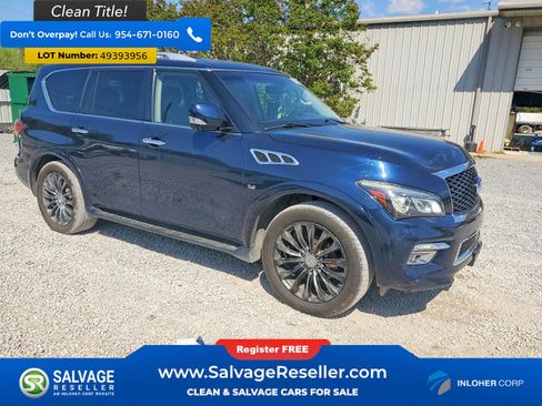 Used 2016 INFINITI QX80 Luxe w/ 22" Wheel Package image 5