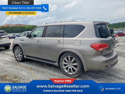 Used 2011 INFINITI QX56 2WD w/ Deluxe Touring Pkg image 3