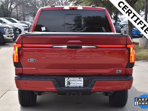 Certified 2023 Ford F150 Lightning Lariat w/ Equipment Group 511A High image 9