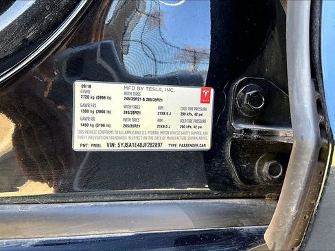 Used 2018 Tesla Model S P100D image 38