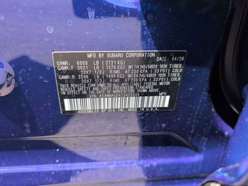 New 2026 Subaru Ascent Limited AWD/4WD image 32