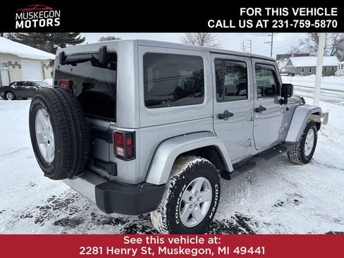 Used 2013 Jeep Wrangler Unlimited Sahara w/ Connectivity Group image 5